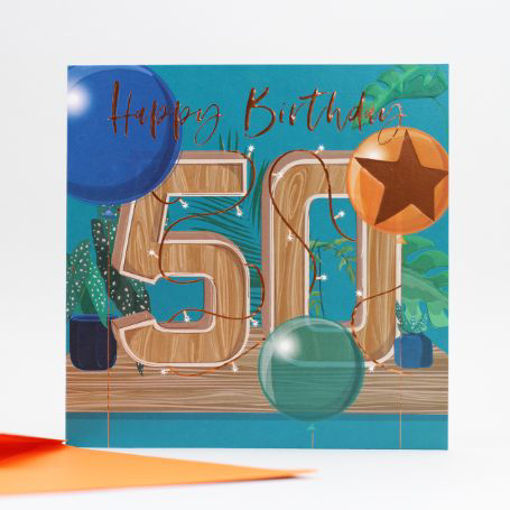 Picture of 50TH BIRTHDAY CARD